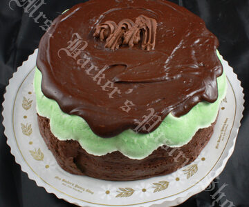 Chocolate Mint Dessert Cake